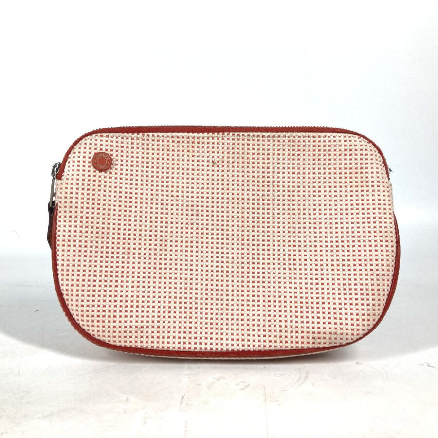 HERMES Pouch cotton Orange type Pouch "Echappé" | Studio Nafay