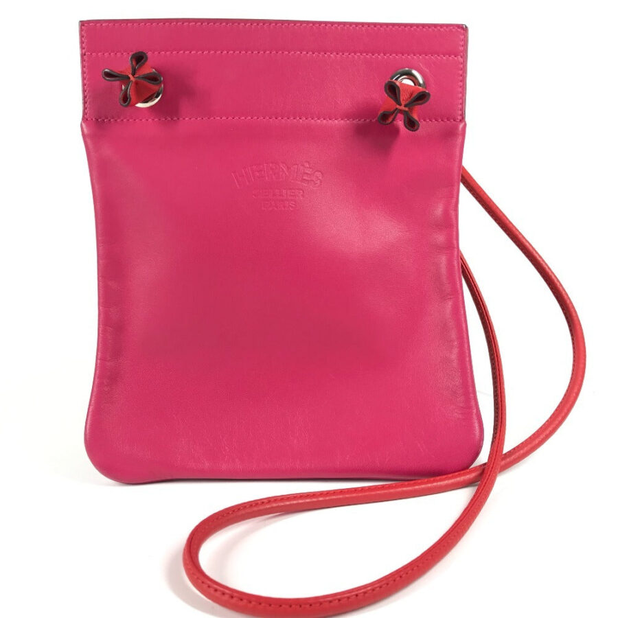 HERMES Shoulder Bag leather pink By color Sac Aline Mini | Studio Nafay