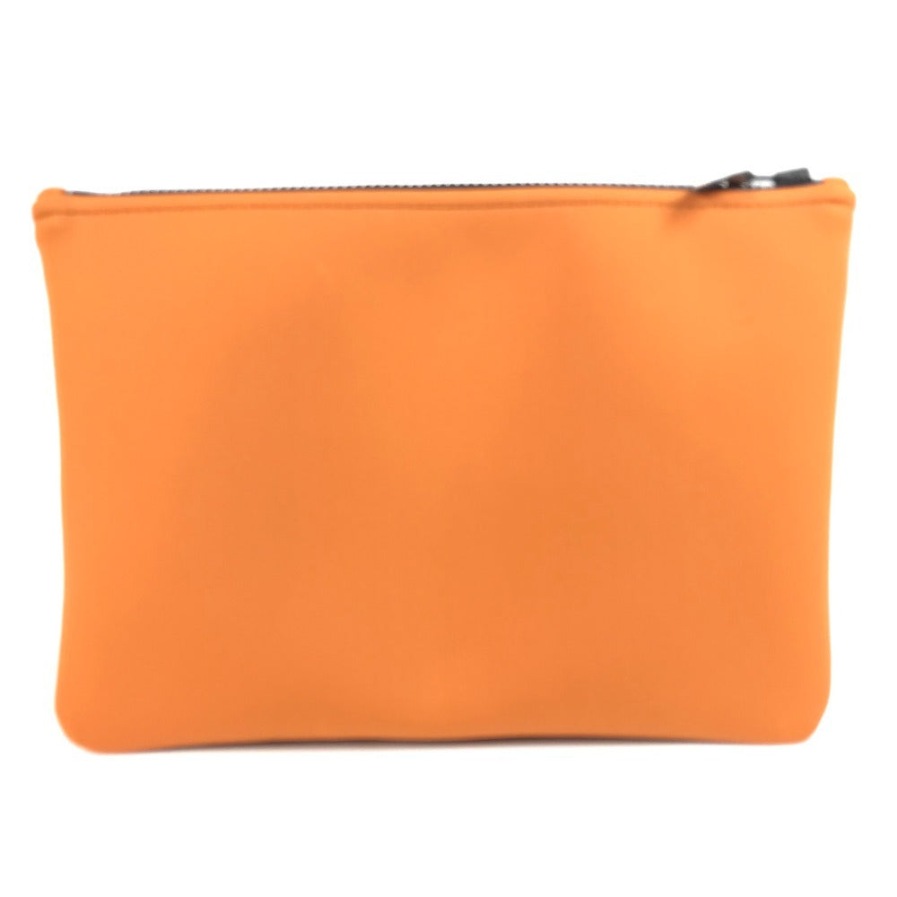HERMES Pouch polyamide Orange Neovan MM