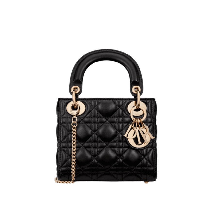 Mini Lady Bag black with chain | Studio Nafay