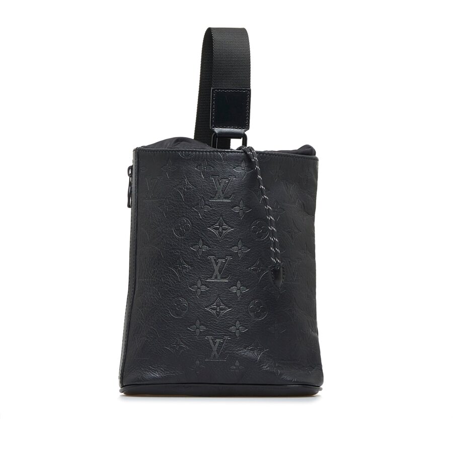 LOUIS VUITTON Monogram Shadow Chalk Backpack | Studio Nafay