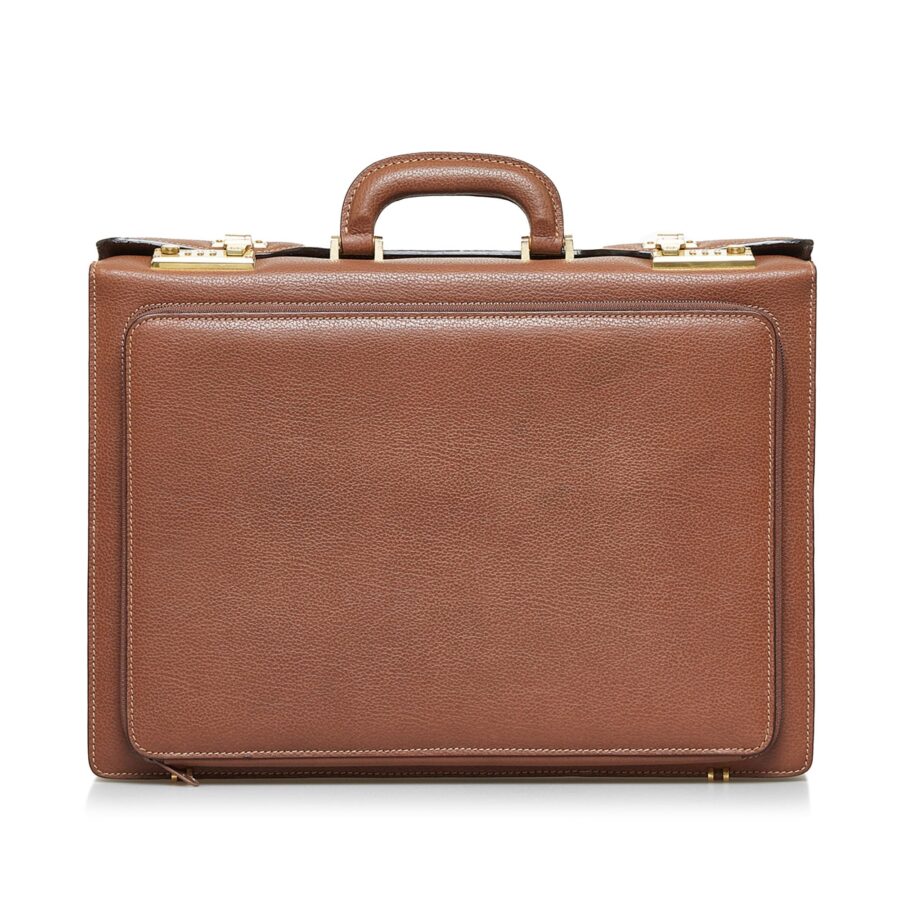 Gucci Briefcase Brown Leather | Studio Nafay