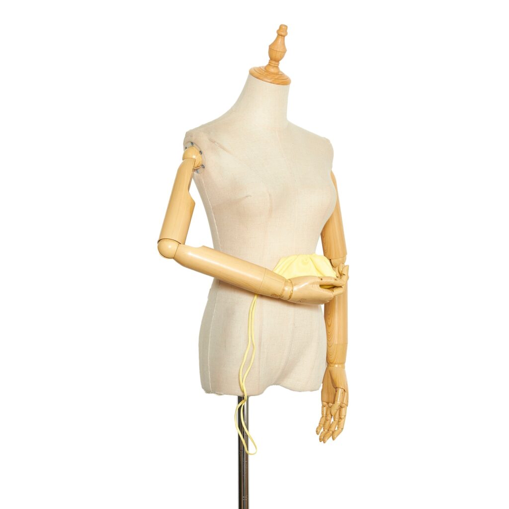 Bottega Veneta The Pouch Clutch Mini Yellow - Product Image 2