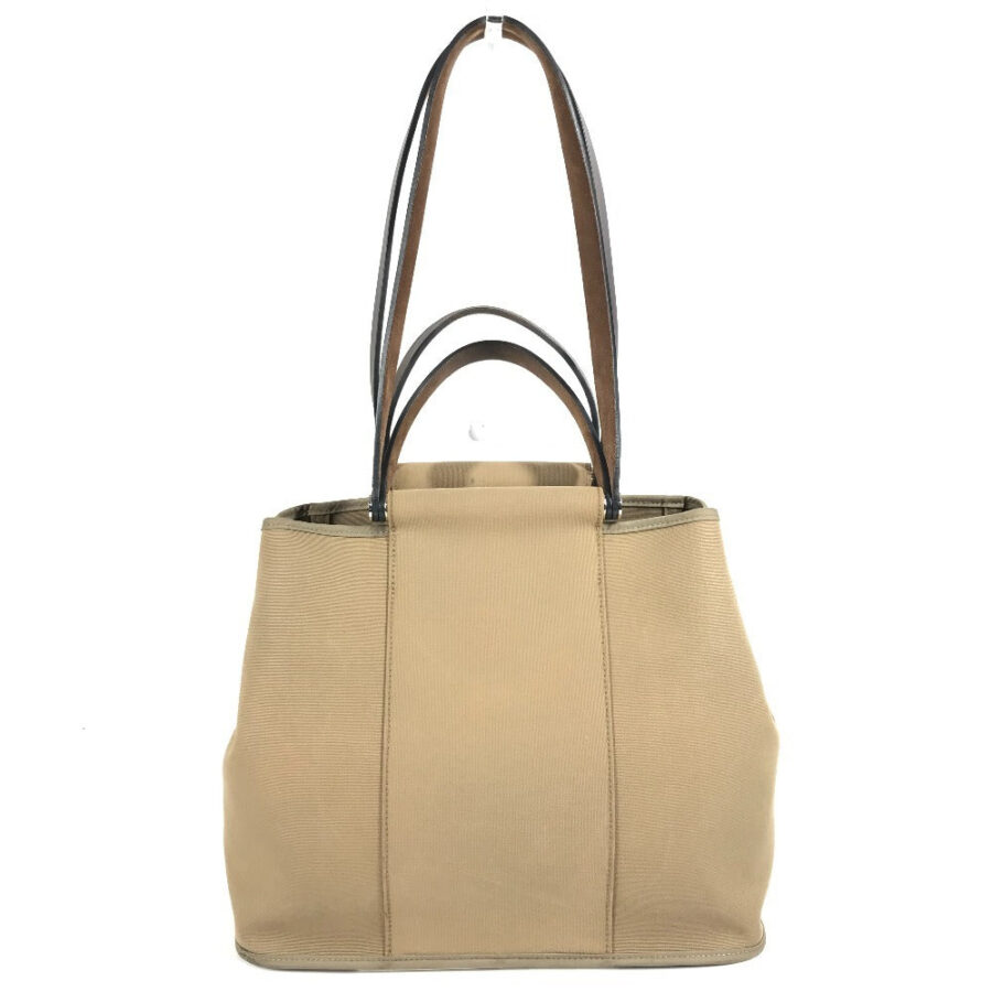 HERMES Shoulder Bag Leather / canvas Brown Kabak PM Kabak PM | Studio Nafay