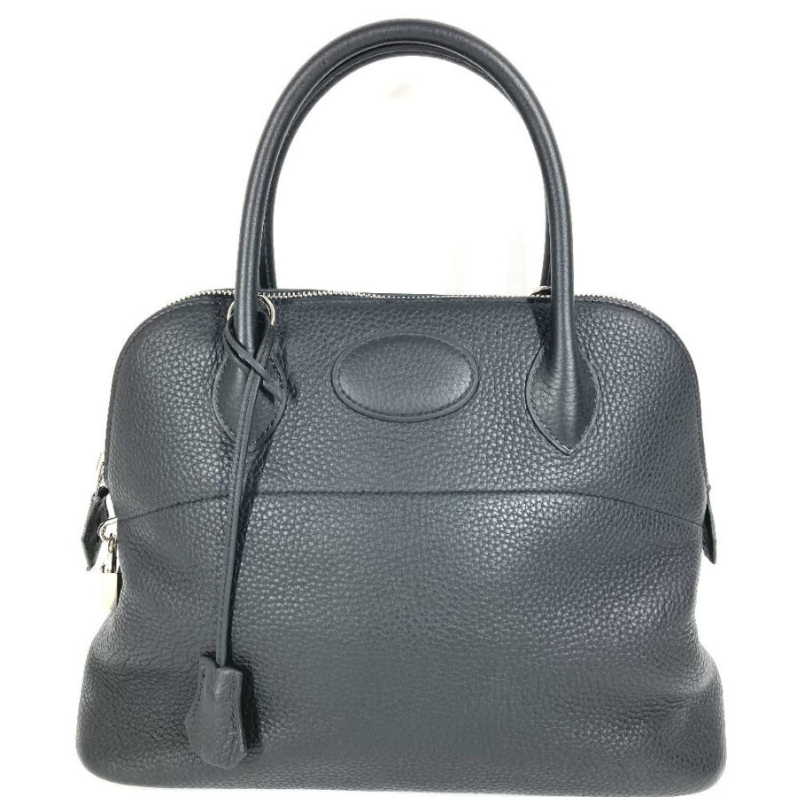 HERMES Handbag Taurillon Clemence Leather black Bolide 31 Bolide 31 | Studio Nafay