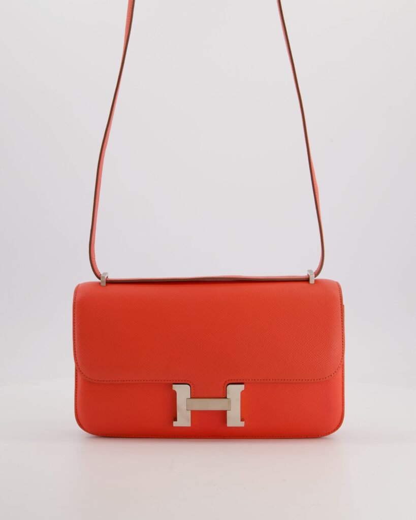 Hermes Constance Elan Bag in Rose Jaipur Epsom Leather with Palladium Hardware - Product Image 2