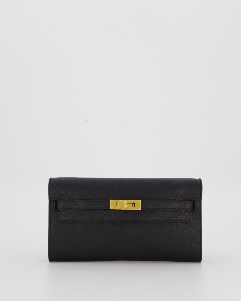 Hermes Kelly To Go Bag in Noir Epsom Leather with Gold Hardware - Product Image 2