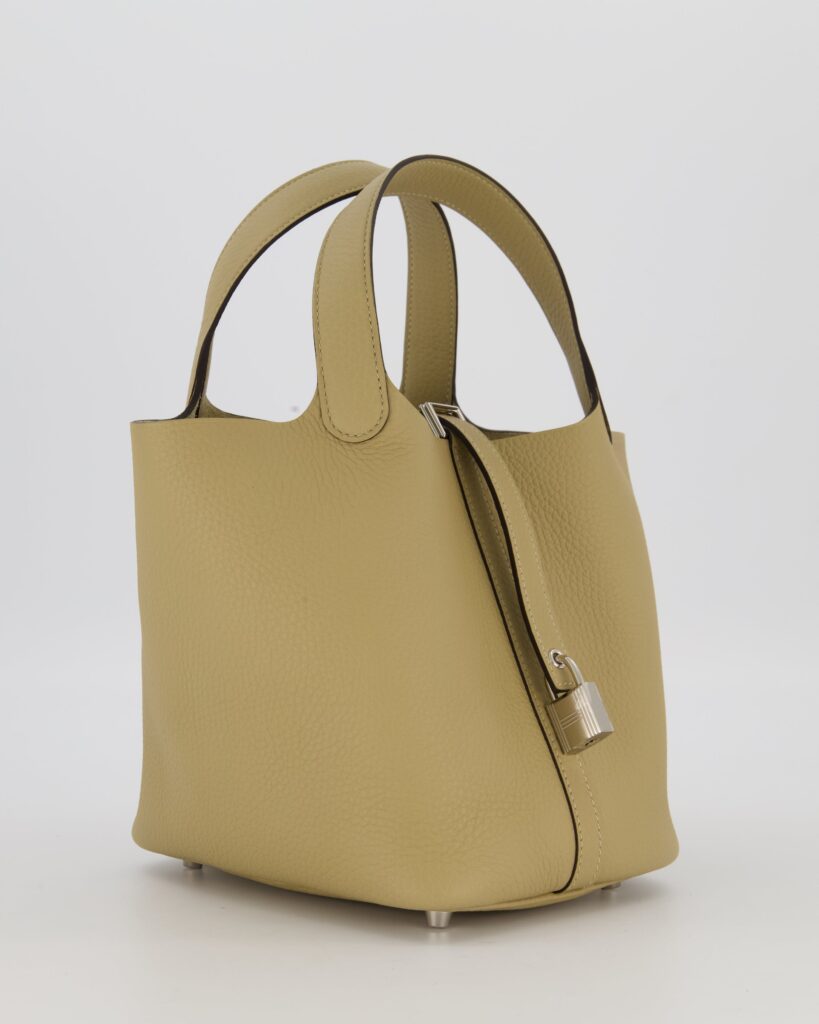 *HOT COLOUR* Hermes Picotin Lock Bag 18cm in Trench Clemence Leather with Palladium Hardware - Product Image 2