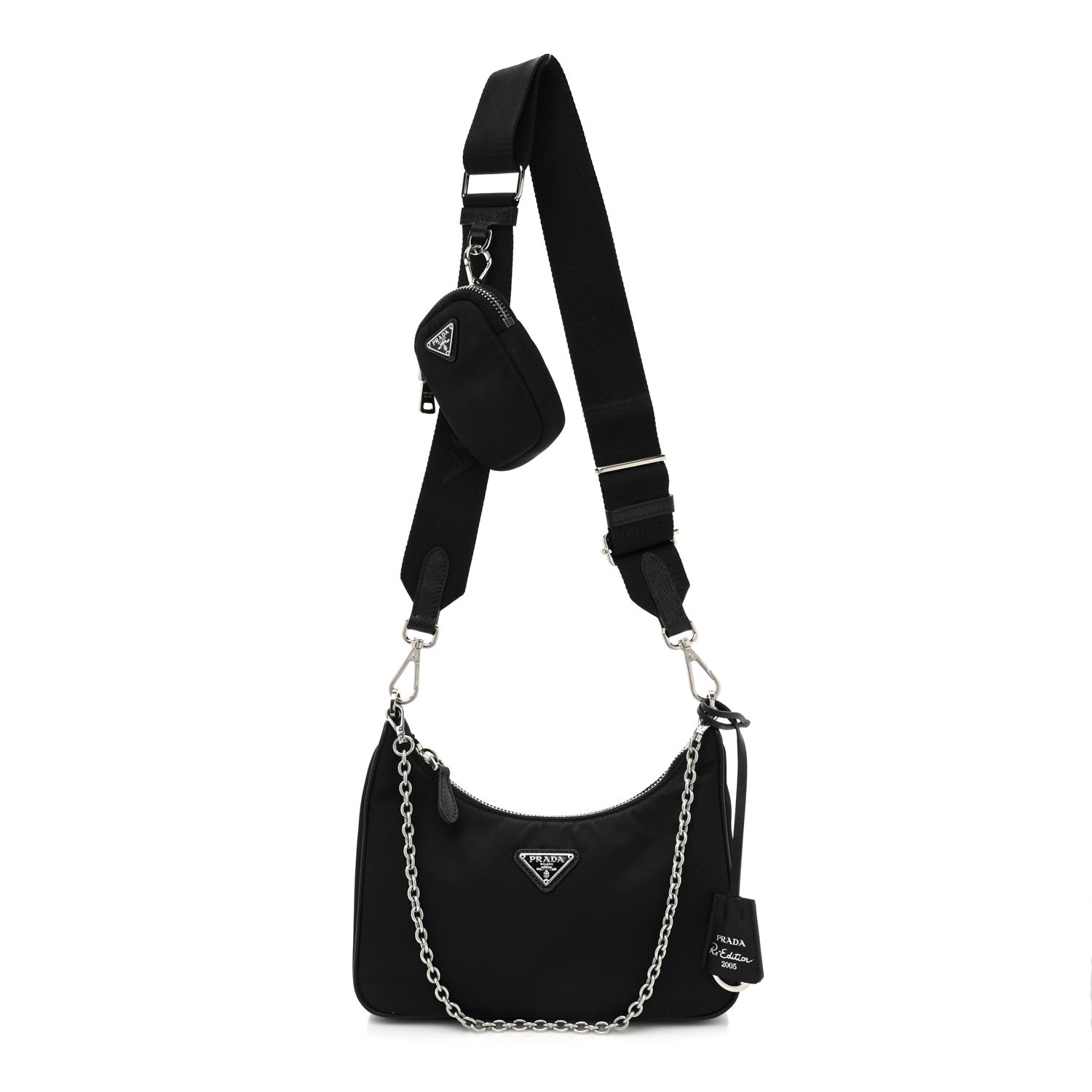 PRADA NYLON RE-EDITION CROSSBODY BAG