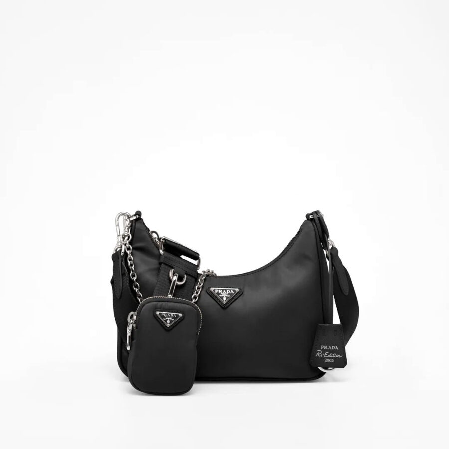 PRADA NYLON RE-EDITION CROSSBODY BAG | Studio Nafay