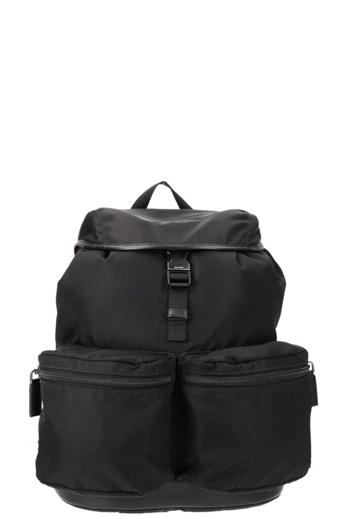 PRADA Backpack Nylon Black with Silver - Product Image 2