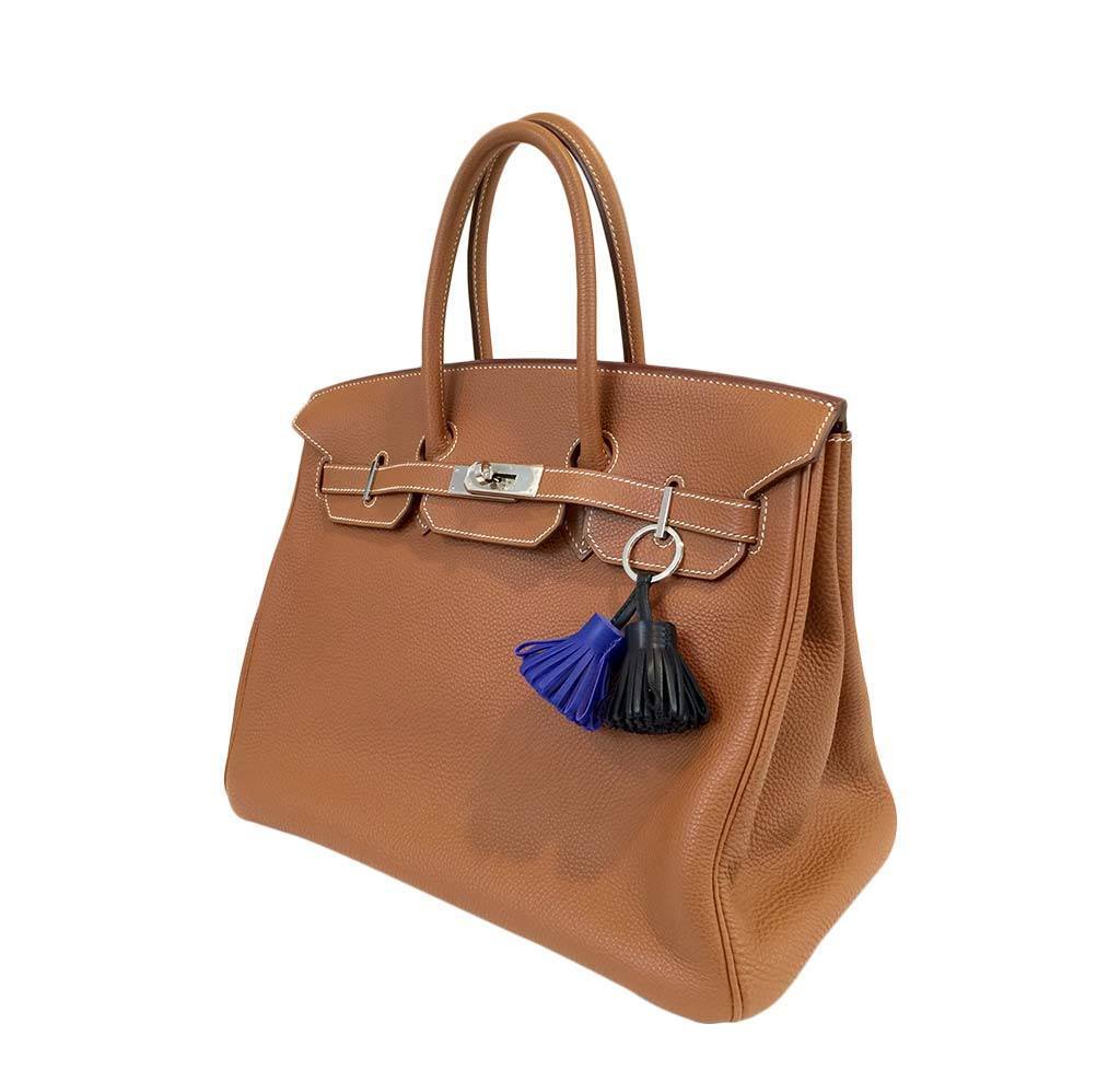 HermesBirkin 35 Gold Clemence PHW