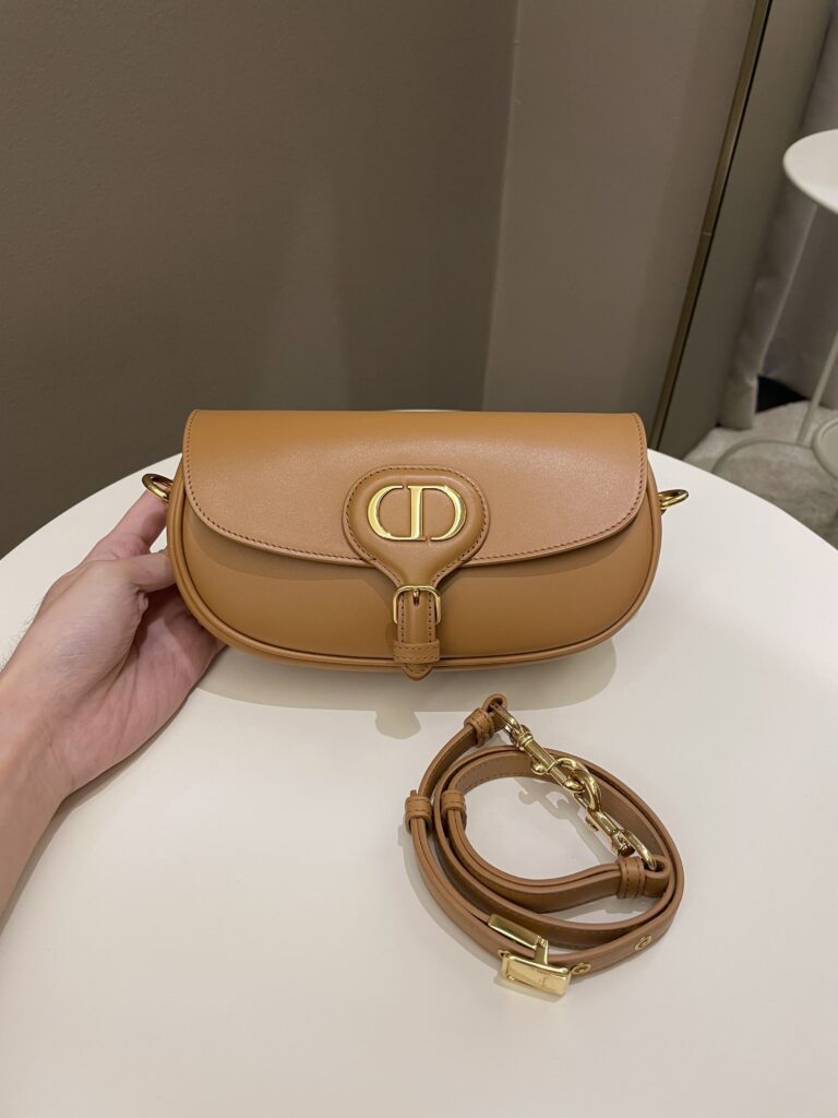 Dior Bobby East-West Bag Camel Box Calfskin - Product Image 2