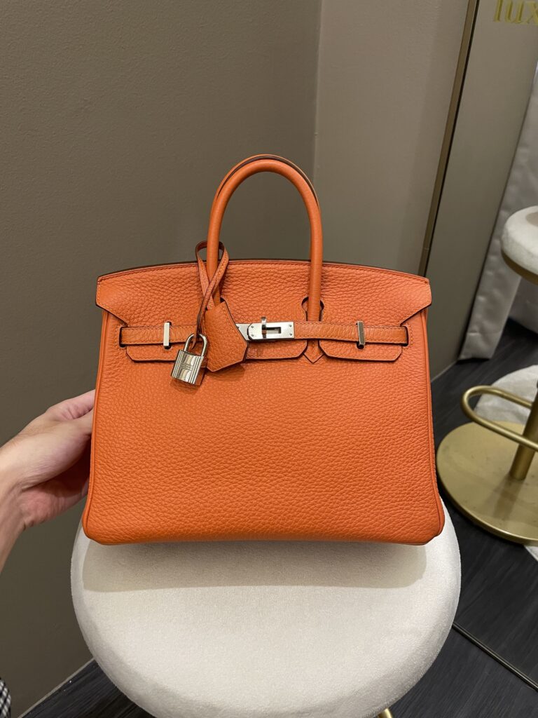 Hermes Birkin 25 Orange Togo - Product Image 2