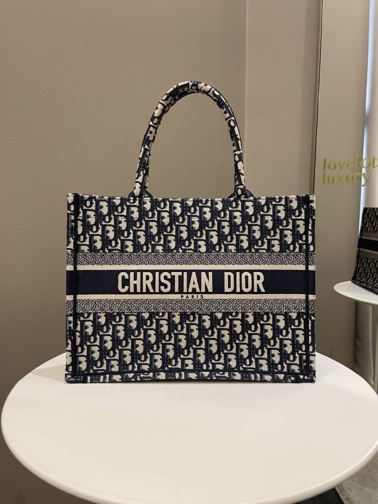 Dior Toile De Jouy Book Tote Blue Oblique - Product Image 2