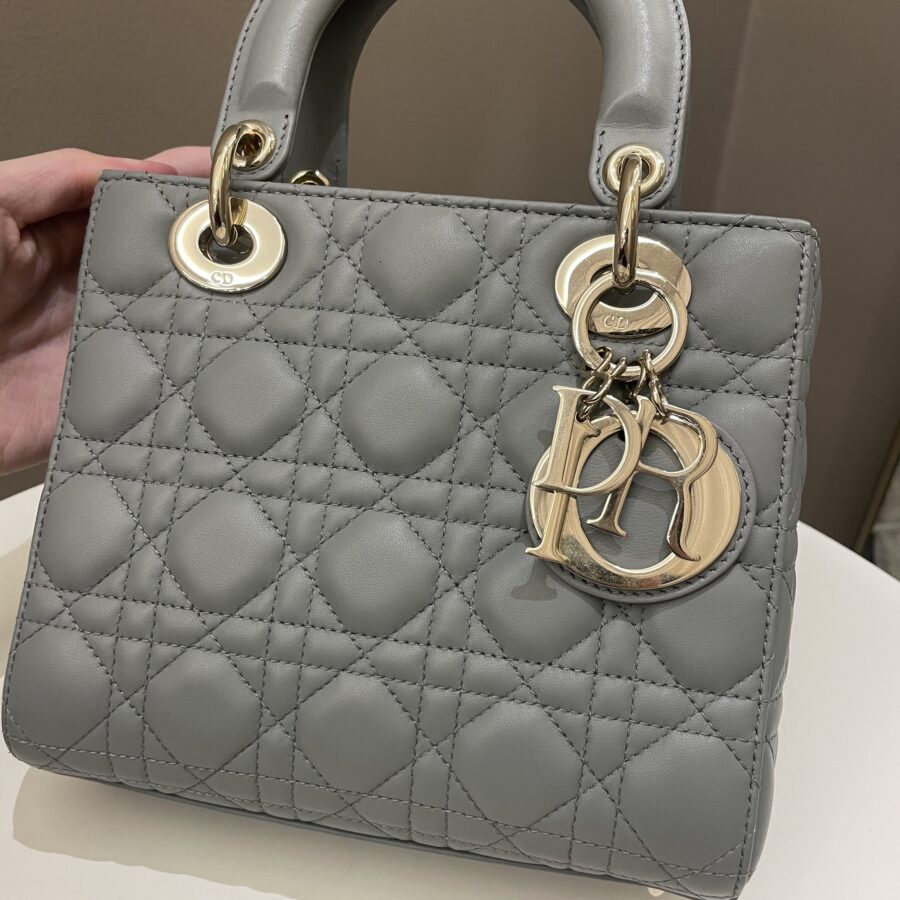 Lady Dior My ABC Dior Cloud Grey Lambskin | Studio Nafay