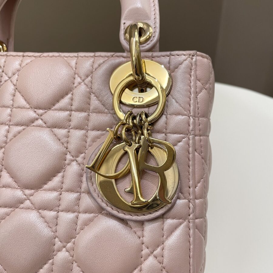 Dior Lady Dior Pearl Pink Lambskin | Studio Nafay