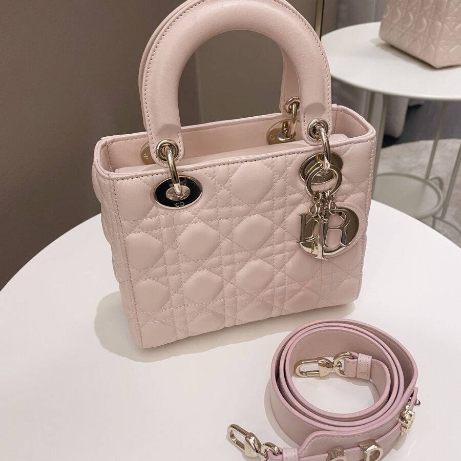 Lady Dior My ABC Dior Pale Pink Lambskin | Studio Nafay