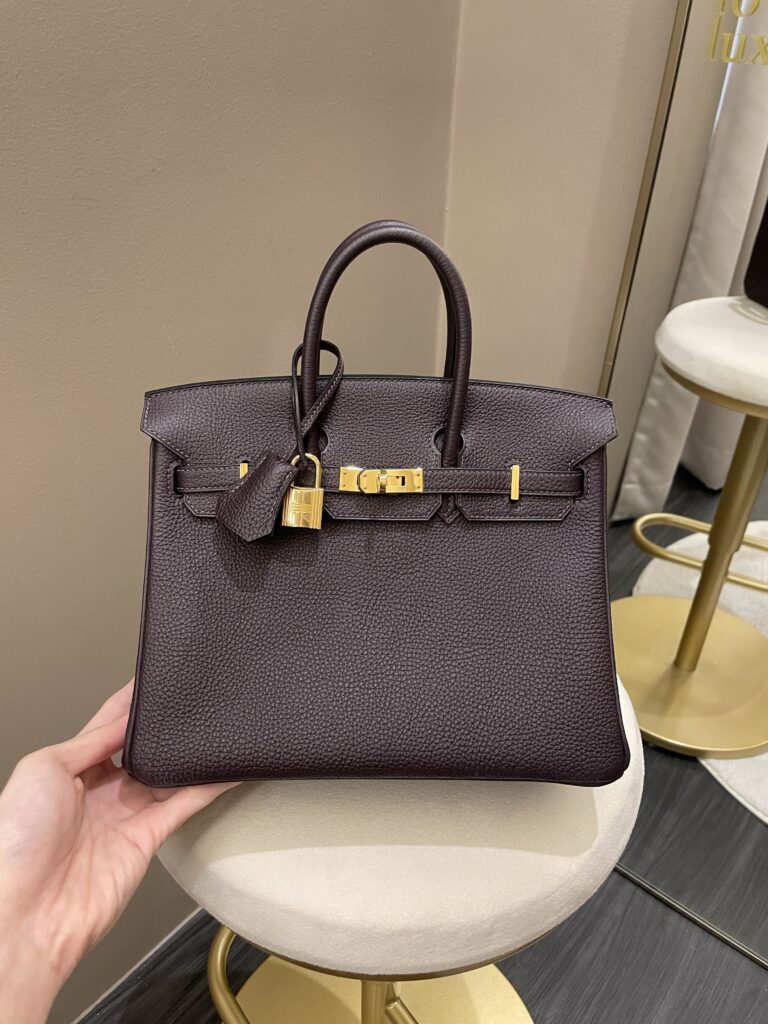 Hermes Birkin 25 Rasin Togo - Product Image 2