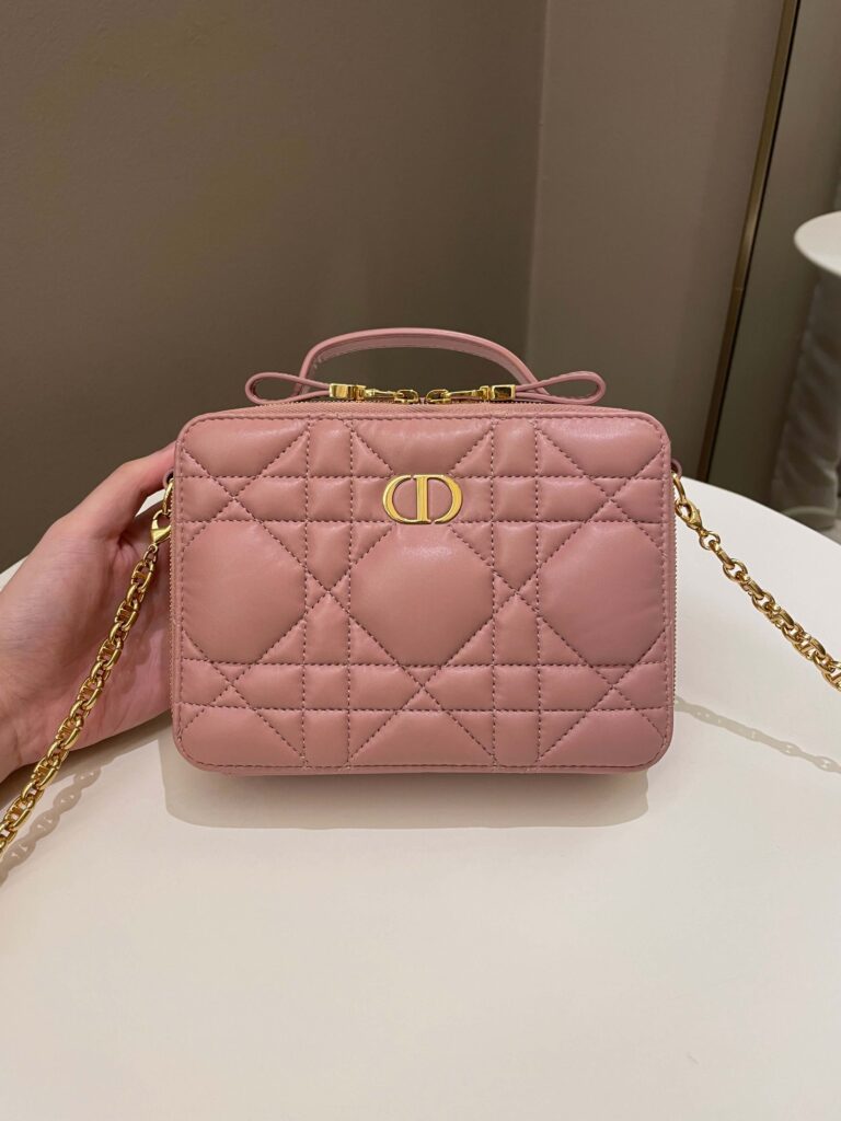 Dior Caro Box Bag Pink Calfskin - Product Image 2