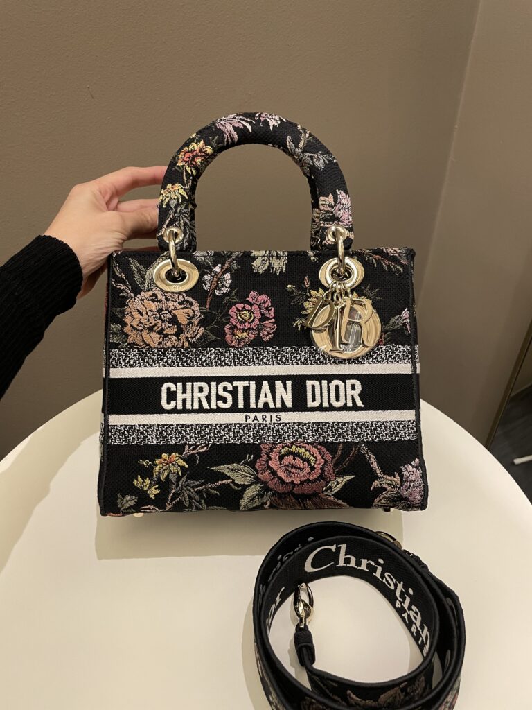 Dior Lady D-Lite Jardin Botanic Black Embroidery - Product Image 2