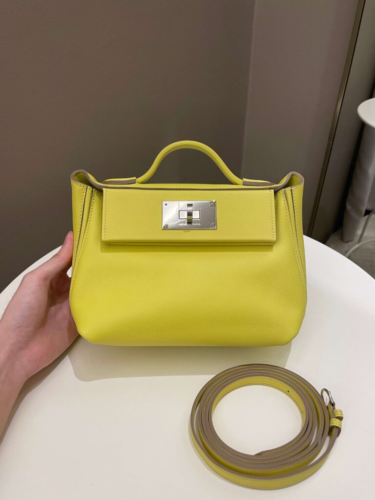 Hermes 24/24 Mini Lime Evercolor - Product Image 2