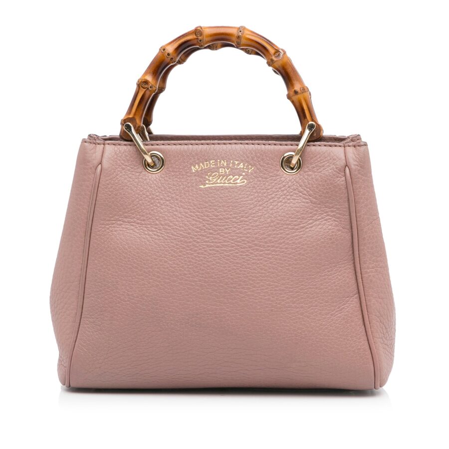 Gucci Bamboo Shopper Small Pink | Studio Nafay