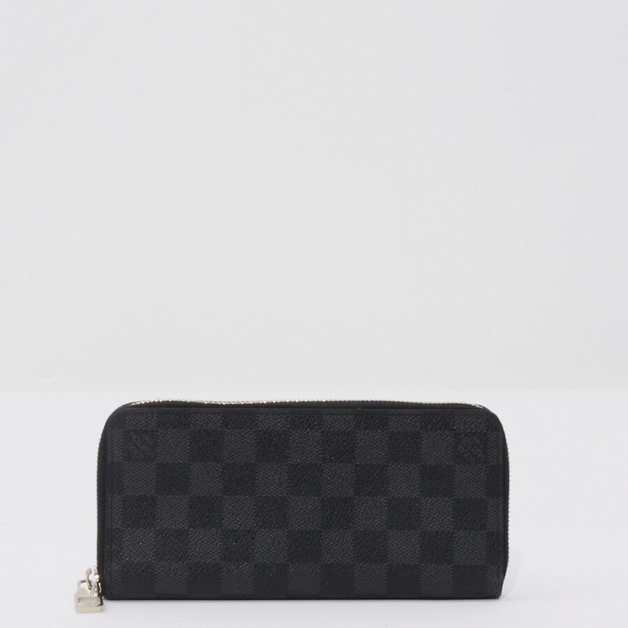 Louis Vuitton Damier Graphite Zip Around Long Wallet | Studio Nafay