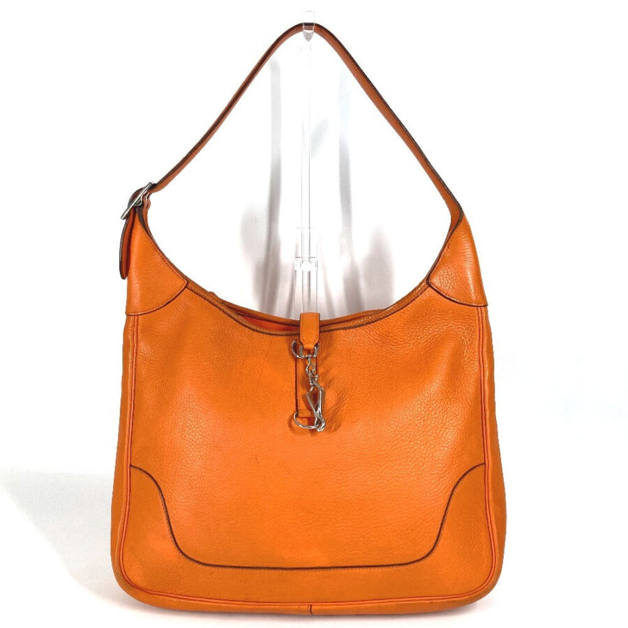 HERMES Shoulder Bag leather Orange Trim 35 Trim 35 | Studio Nafay