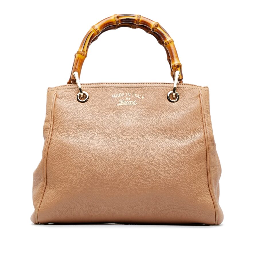 Gucci Bamboo Shopper Small Light Brown | Studio Nafay