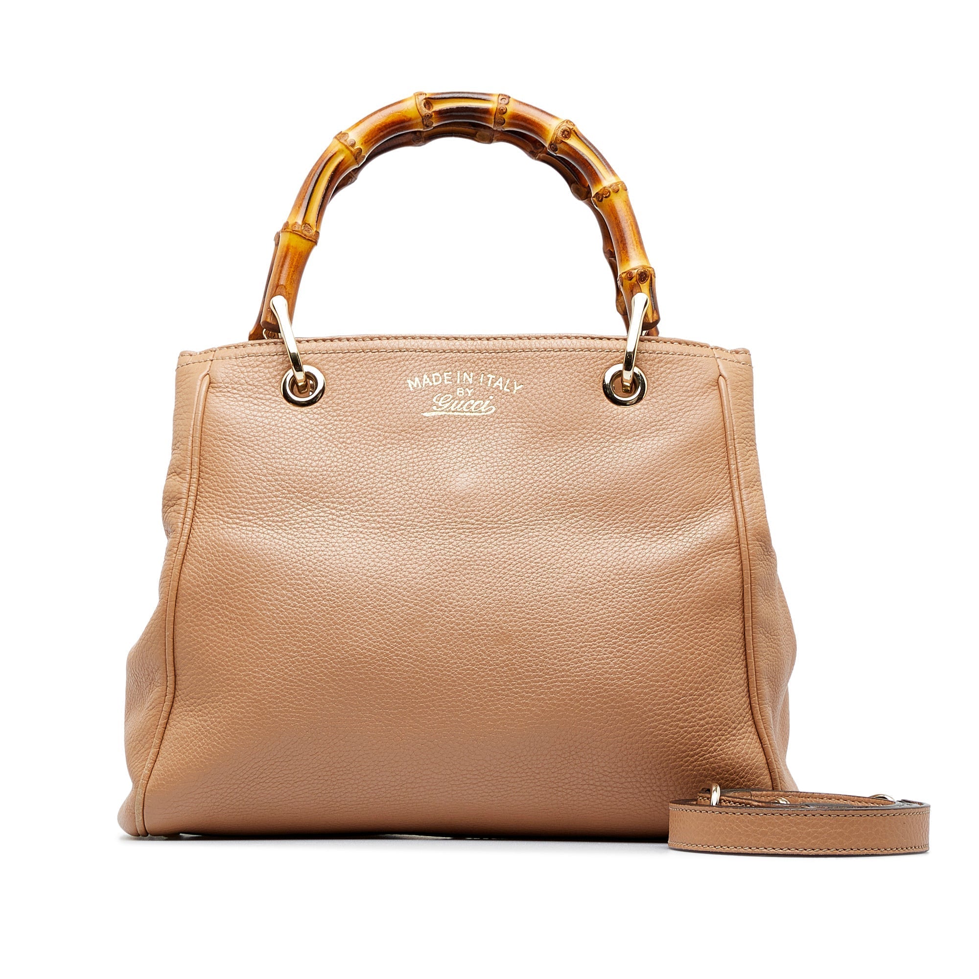 Gucci Bamboo Shopper Small Light Brown