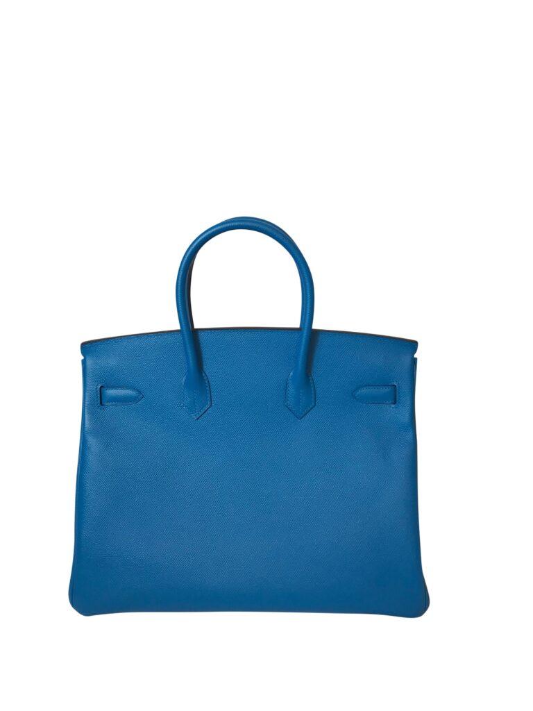 HermesBirkin 35 Bag Blue Zanzibar Epsom - Product Image 2