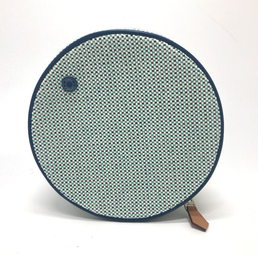 HERMES Pouch Tower ash blue Evasion Marine Women | Studio Nafay