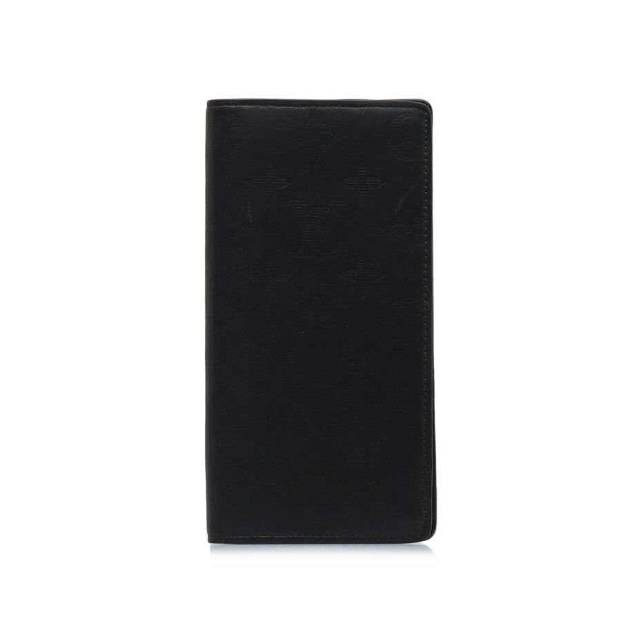 LOUIS VUITTON Monogram Shadow Brazza Long Wallets | Studio Nafay