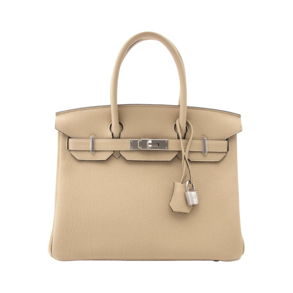 Hermes Birkin 25 Togo Trench / Bougainvillier Palladium Hardware - Product Image 2
