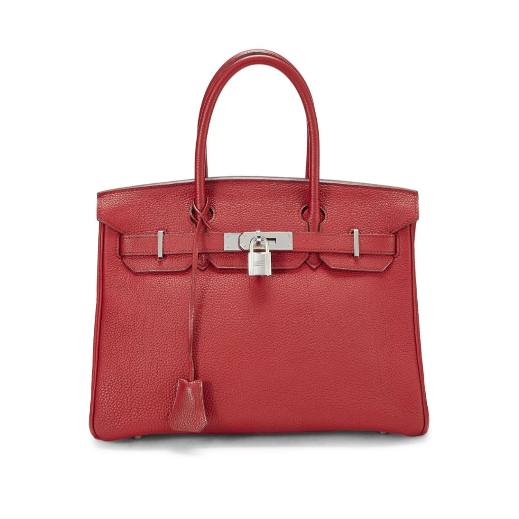 Hermes Birkin 30 Rouge Vif Togo Palladium Hardware - Product Image 2