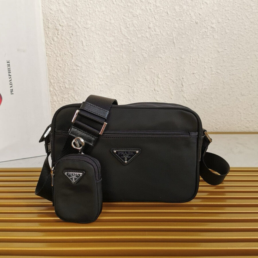 Prada Re-Nylon Black Shoulder Bag | Studio Nafay