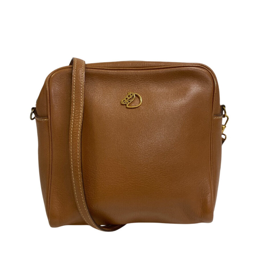HERMES Shoulder Bag ?R leather Brown Jockey | Studio Nafay