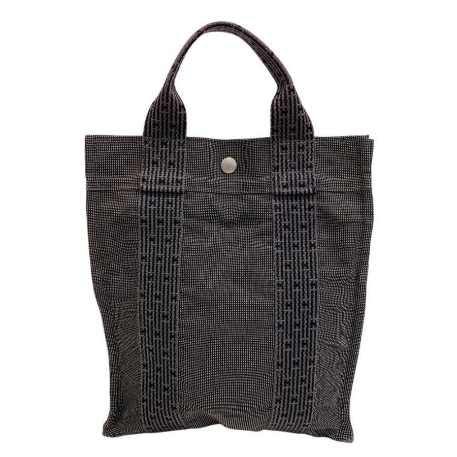 HERMES Backpack canvas black Her Line Sac A DosPM | Studio Nafay