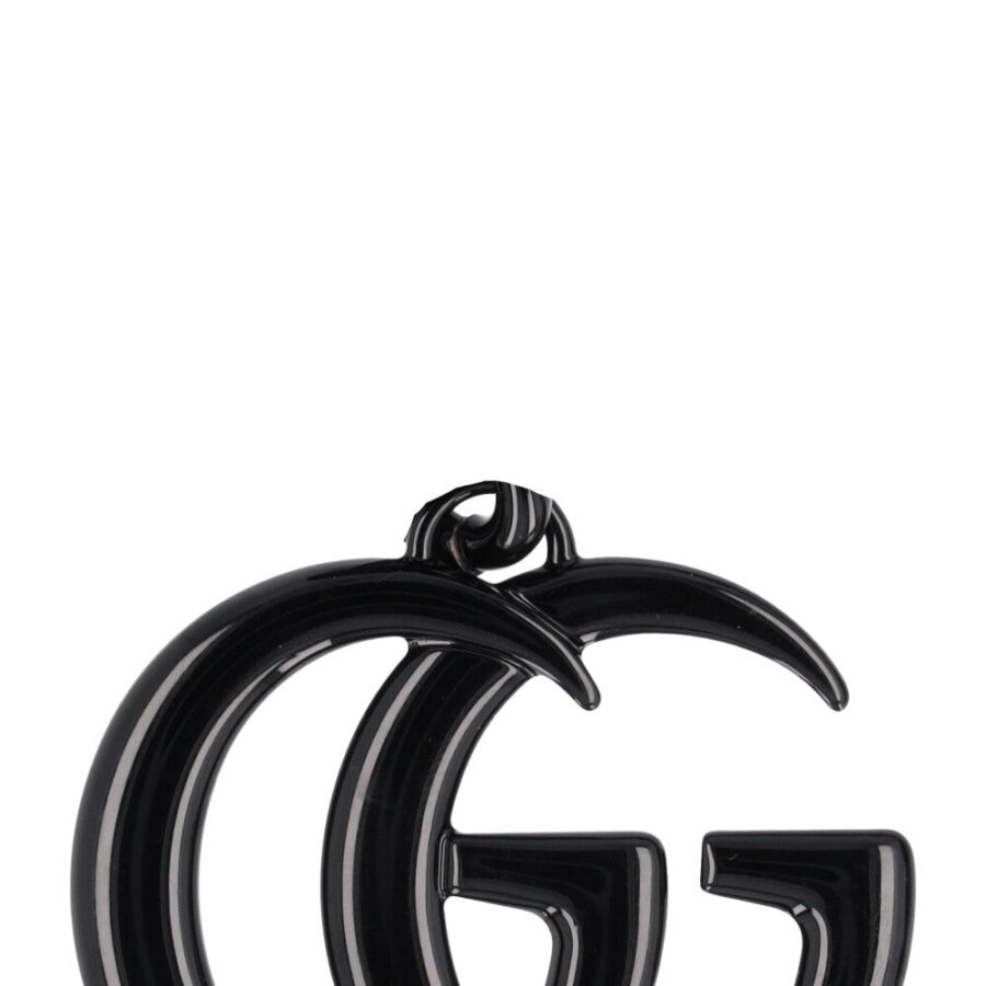 GUCCI All Black Chain Belt | Studio Nafay