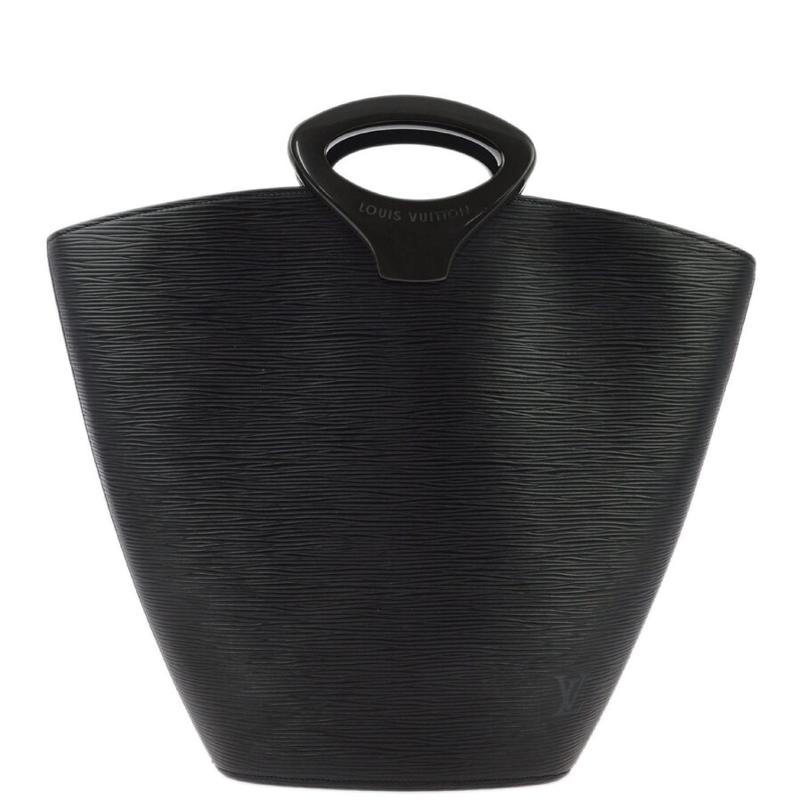 Louis Vuitton Black Epi Noctambule Tote Handbag