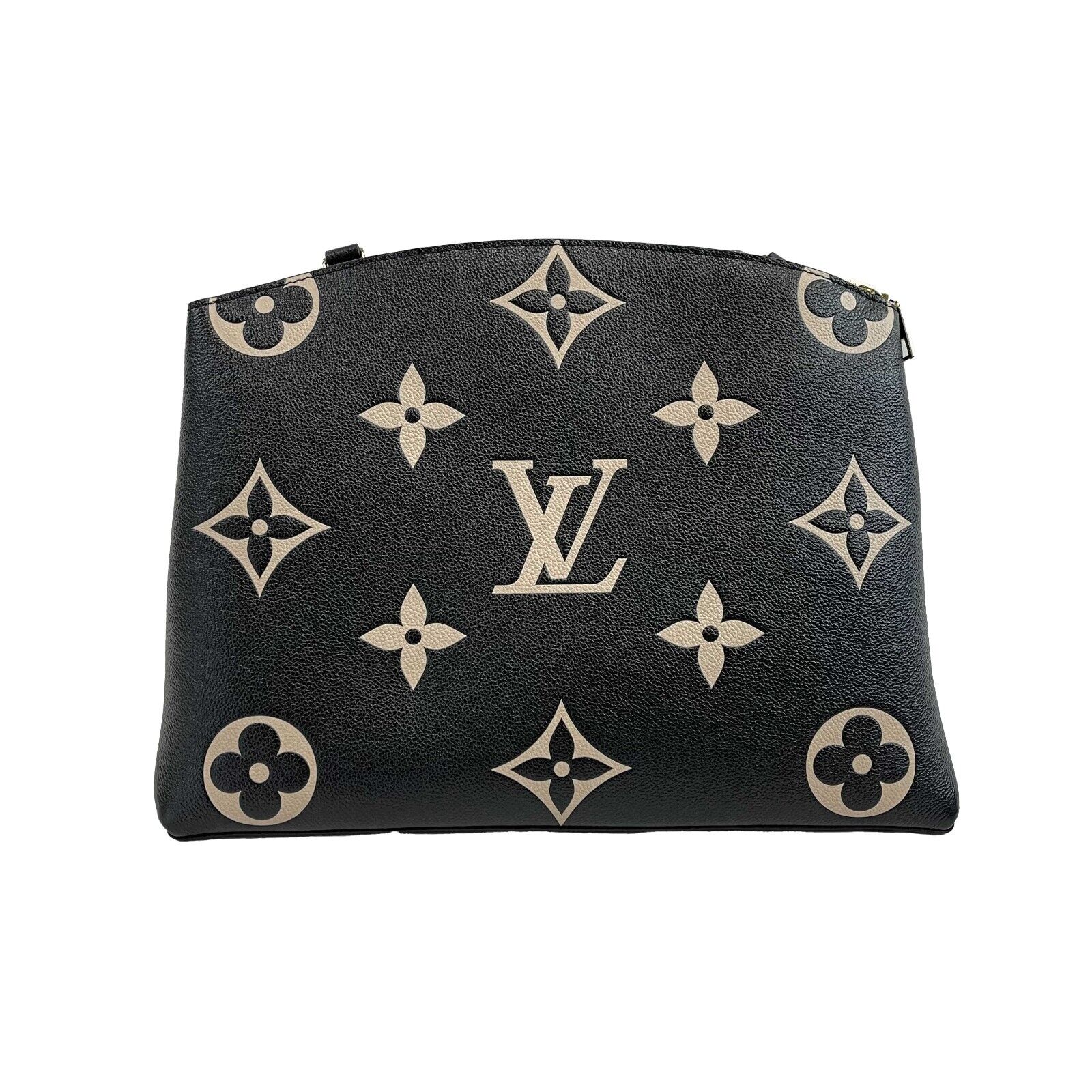 LOUIS VUITTON – NEW Grand Palais Large Bicolor Monogram Top Handle w/ Strap