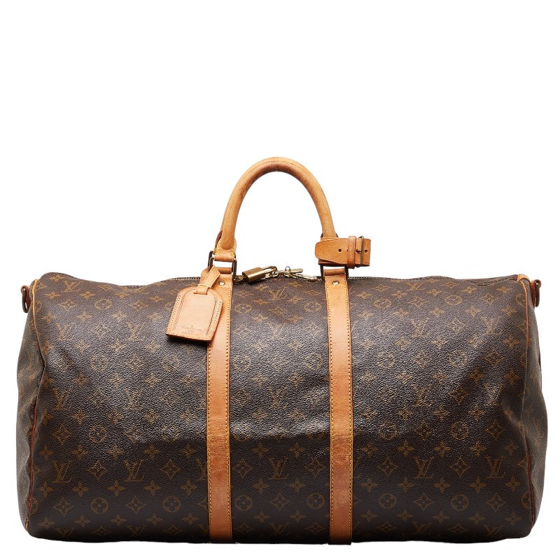 Louis Vuitton Monogram Kipur Bandouliere 55 Boston Bag Travel Bag Brown PVC Leather Louis Vuitton | Studio Nafay