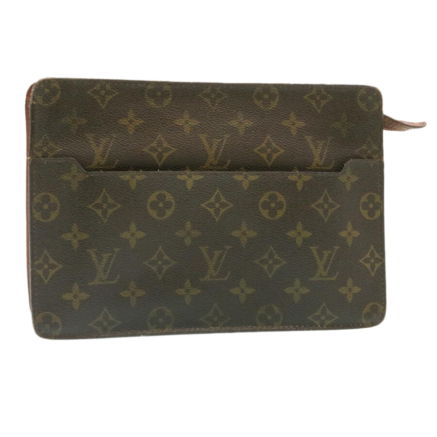 LOUIS VUITTON Monogram Pochette Homme Clutch Bag LV Auth ai183 | Studio Nafay