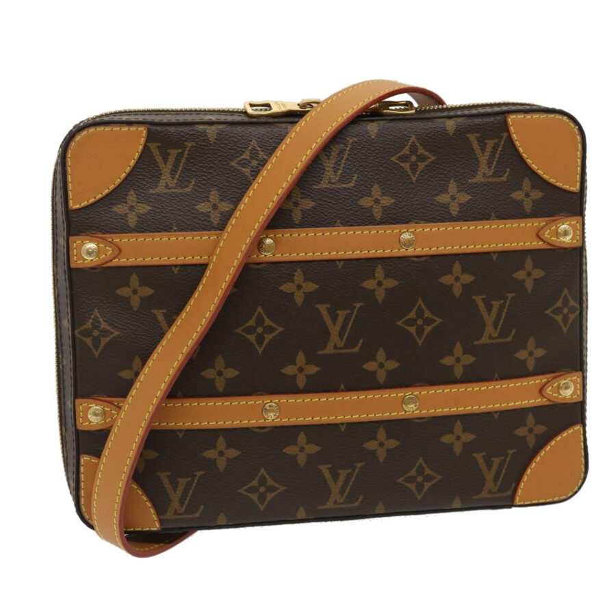 LOUIS VUITTON Monogram Soft Trunk Messenger MM Shoulder Bag Auth ak179A | Studio Nafay