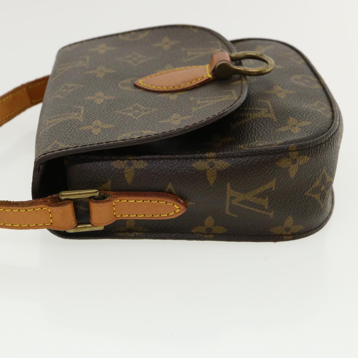 LOUIS VUITTON Monogram Saint Cloud PM Shoulder Bag LV Auth am3460