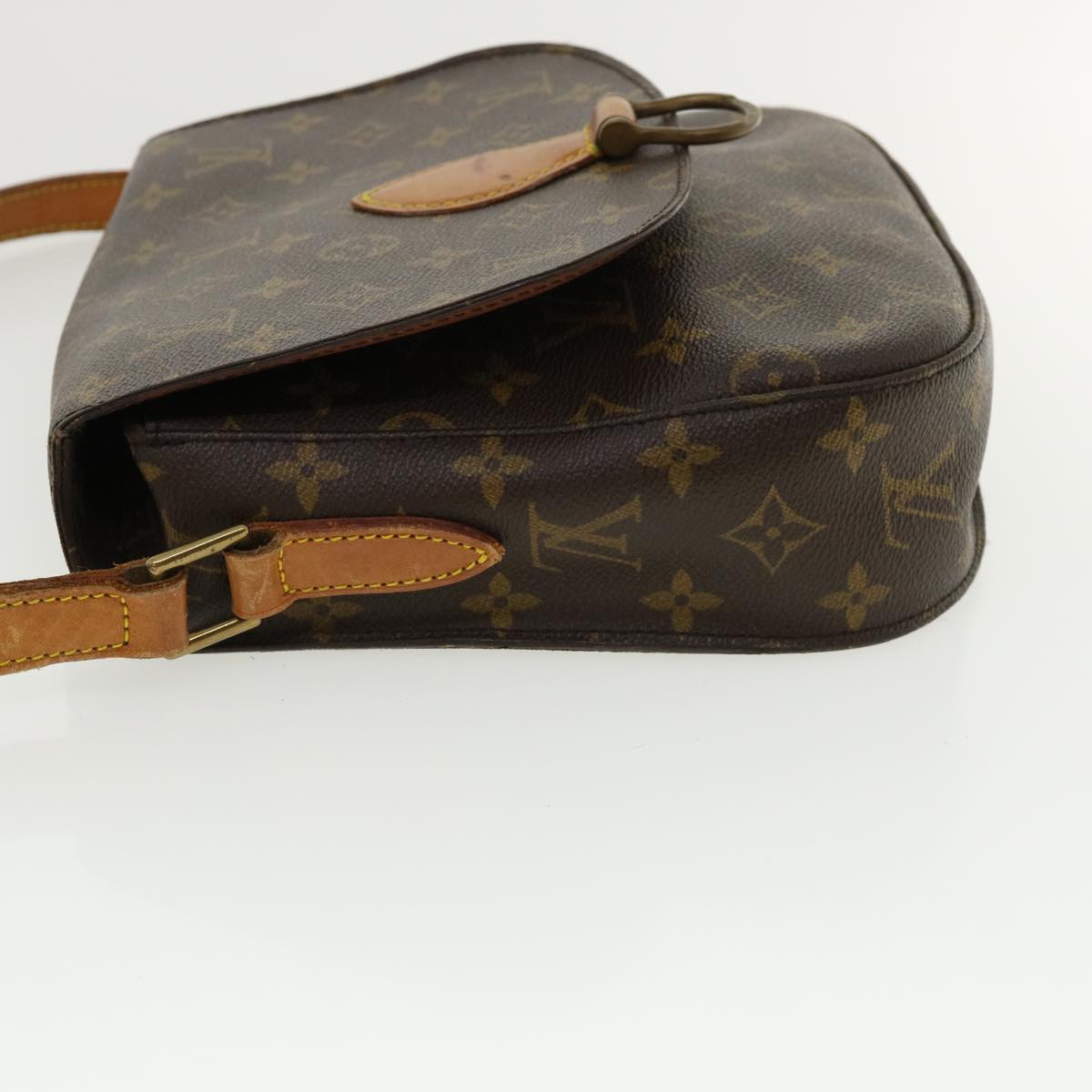 LOUIS VUITTON Monogram Saint Cloud GM Shoulder Bag LV Auth am3512