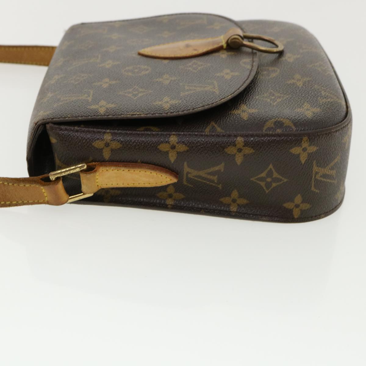 LOUIS VUITTON Monogram Saint Cloud GM Shoulder Bag LV Auth am3784