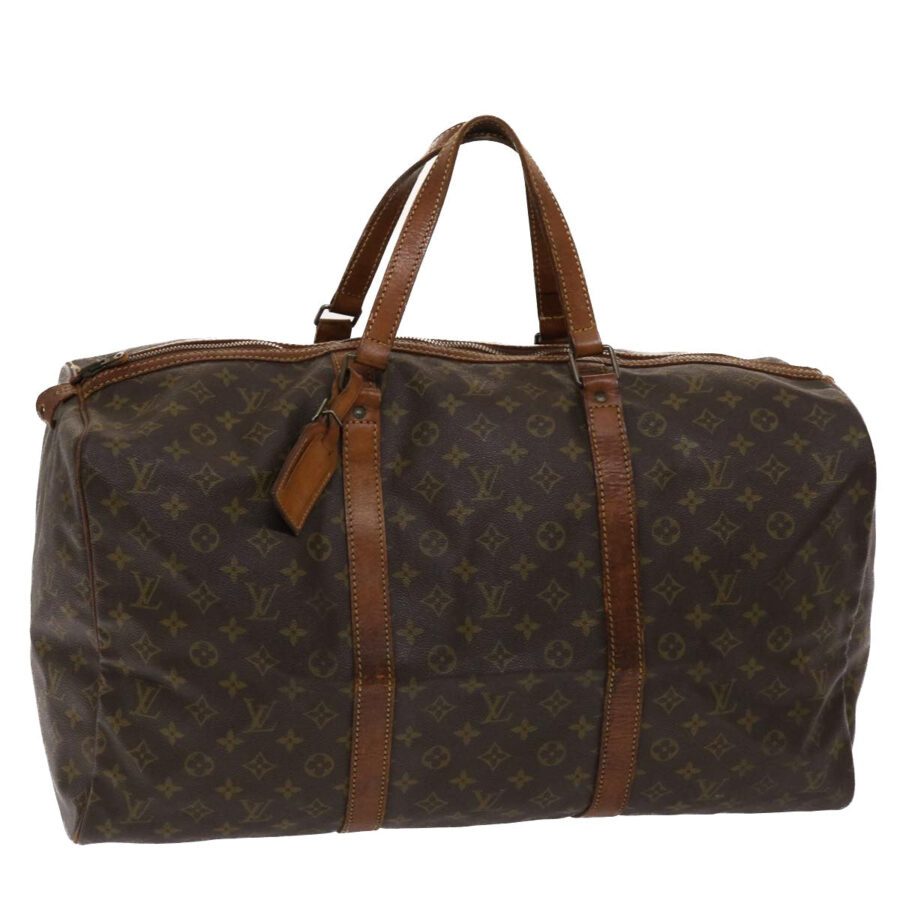 LOUIS VUITTON Monogram Sac Souple 55 Boston Bag LV ar10006 | Studio Nafay