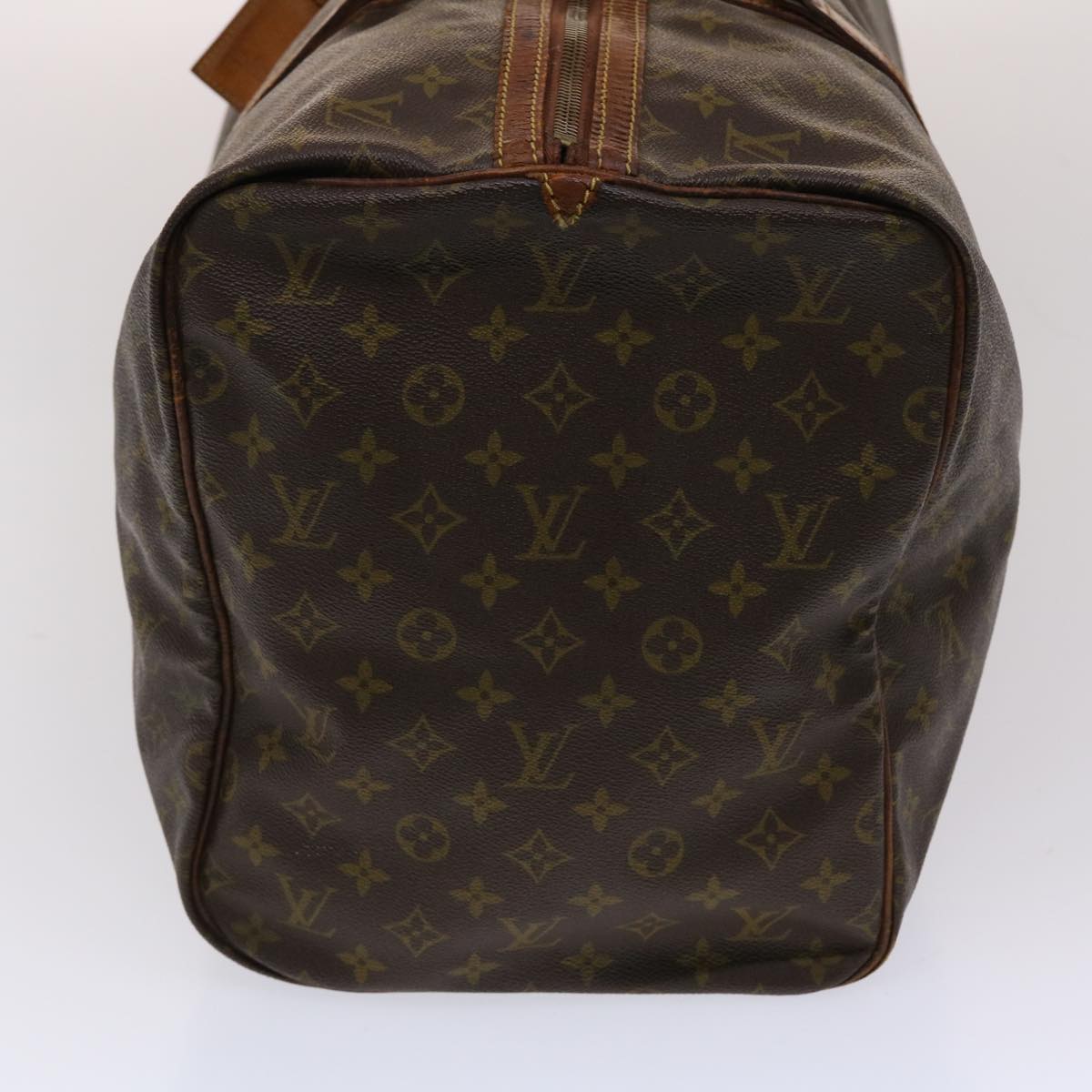 LOUIS VUITTON Monogram Sac Souple 55 Boston Bag LV ar10006